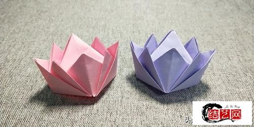 皇冠折纸图解教程教你简单漂亮的皇冠怎么折