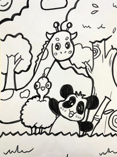 简笔画合集儿童画主题画 春天植物动物简笔画春天去哪玩简笔画