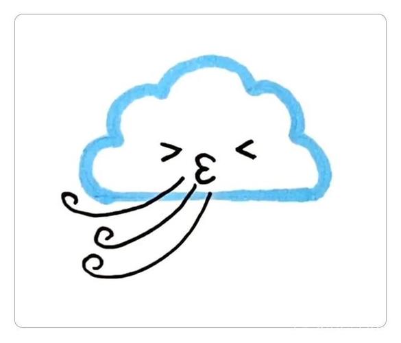 各种天气的云朵简笔画你喜欢哪种天气呢图文 视频