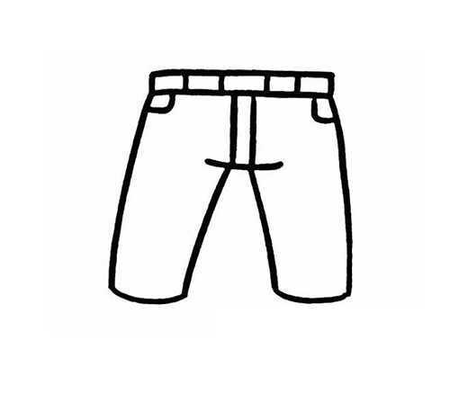 pants简笔画图案男西裤简笔画儿童简笔画图片大全裤子简笔画的简单